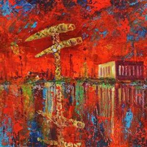 HARLAND & WOLFF by John Stewart | Original Oil Painting | £395