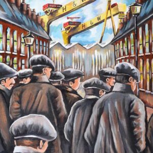 HEADING TO THE YARD by John Stewart | Original Oil Painting | £395